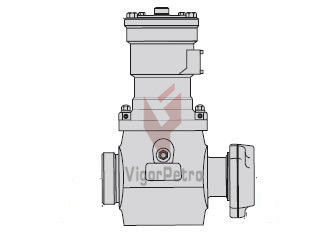 China Plug Valve SPM/FMC Style ULT150 3&quot; Fig 1502 Hydraulic Actuation 15000PSI STD Service 1A14496H, 3265123/3265123-LT supplier