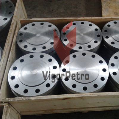 China 2 1/16&quot; 2K flange blind flange with 1/2&quot; NPT supplier