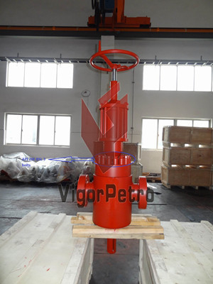 China 2-1/16” HYD ACTUATED GATE VALVE, 15K  T/C: X M/C: HH-NL PSL-3 supplier