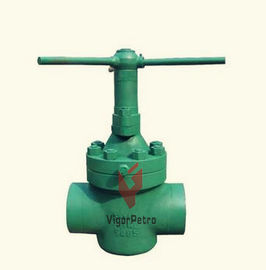 China DEMCO Type Mud Gate Valve 2&quot; - 5000psi, 2&quot; LP Threaded Box x Box, Material Class AA 4130 PSL2 PR1 U API6A Monogrammed supplier