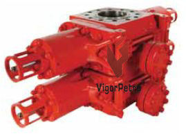 China API 16A Blowout Preventer 20-3/4&quot; 3000psi Double Ram BOP Shaffer Type Studded x Flanged R74  c/w 4-1/16&quot; 3K Side Outlet supplier