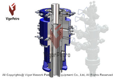 China TUBING HEAD BODY RTSW-VAT SYSTEM 11&quot; 3000 PSI R53 TOP FLANGE; BOTTOM FAST CONNECTION; 9 5/8&quot; BOTTOM CSG PACKOFF; 2 1/16&quot; supplier