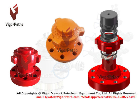 China ADAPTER, FLANGE, ASSEMBLY, 2-1/16&quot; 5M X 2&quot; FIG 1502 MALE, C/W FEMALE PLUG TAPPED supplier