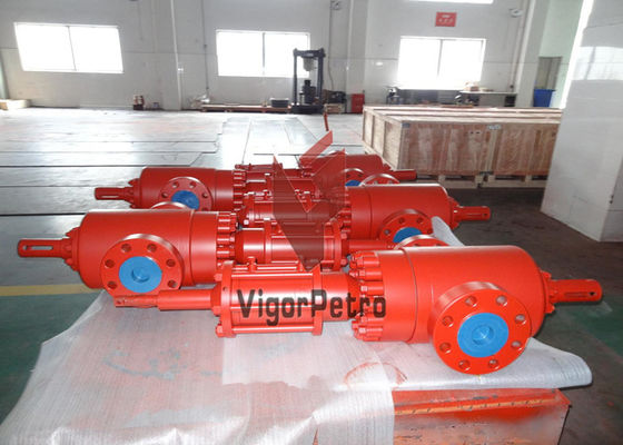 China ASSEMBLY,6-3/8&quot; 15,000 FLS HYDRAULIC ACTUATED SINGLE UNIT GATE VALVE W 7-1/16&quot; API 15,000 FLANGES. WITH WIRE-CUTTING ACT supplier