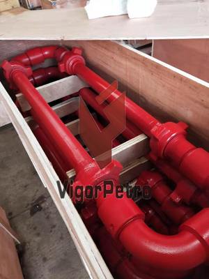 API 16C High Pressure Chiksan Cementing and Circulating hose Loop supplier