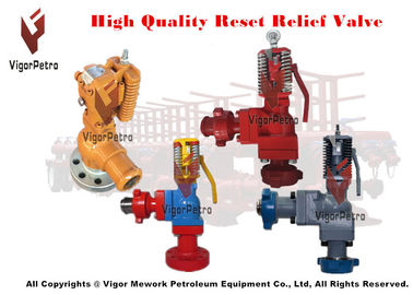 OTECO Type Manual Reset Relief Valve (RRV) 2" 3" 4" with Pressure Raiting 400psi to 8000psi supplier