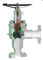 Hand Angle Choke Valve, 2&quot;-300#-RF x 150#-RF Flanged Ends, ASTM A105N/Equal supplier