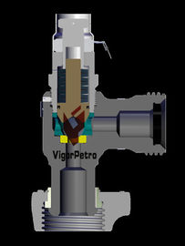 High Pressure Relief Valve(PRV) Spring Type 2"/3" Fig 1502 5000PSI/10000PSI/15000PSI STD or Sour Service supplier