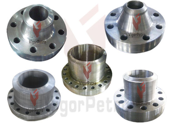 5K 3-1/8&quot; API 6A Weld Neck Flanges,Inconel 625 Weld Overlay on ring groove, 4130 75K supplier