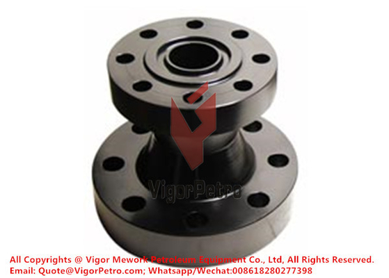 Cross Over Spool API6B 5-1/8&quot; 3K, R-41 x ASME B16.5 6&quot; 1500# RTJ R-46 300mm Long NACE MR-01-75 supplier