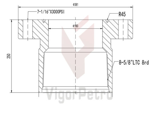 ADAPTER FLANGE 7-1/16